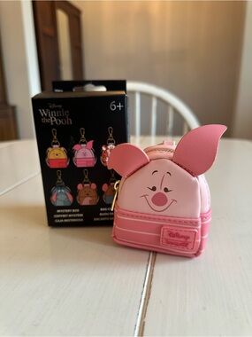 Disney Loungefly Winnie the Pooh Piglet Mini Backpack Bag Charm
